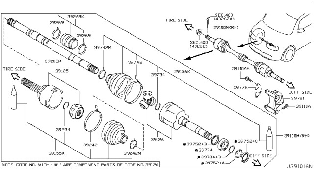 Repair Kit-Dust Boot,Outer Diagram for C9BDA-CG02H