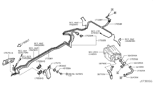 2018 Nissan 370Z Fuel Piping Diagram 2