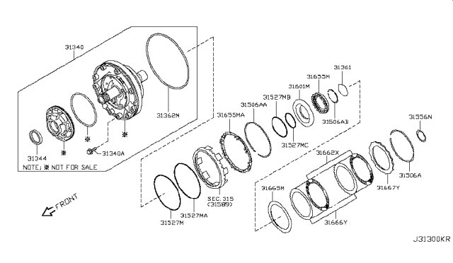 2018 Nissan 370Z Engine Oil Pump Diagram