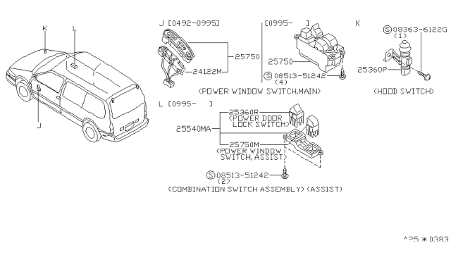 1997 Nissan Quest Switch Diagram 2