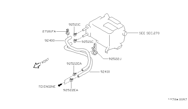 1996 Nissan Quest Heater Piping Diagram 2