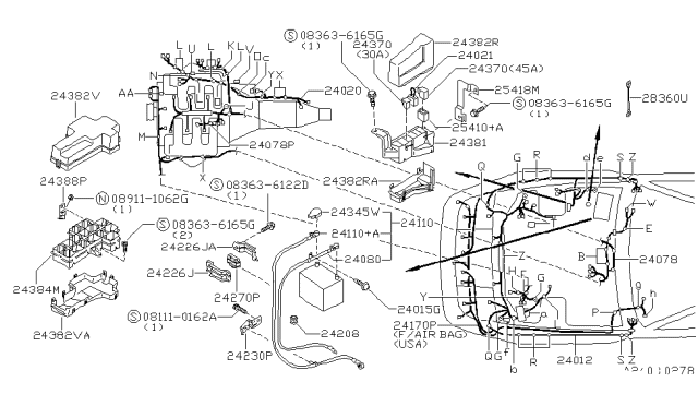 1994 Nissan 300ZX Wiring Diagram 1
