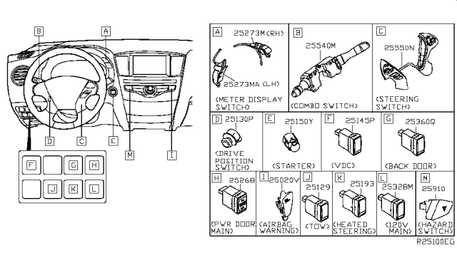 2015 Nissan Pathfinder Switch Diagram 6