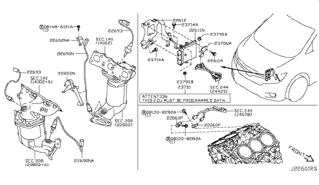 2017 Nissan Quest Engine Control Module Diagram