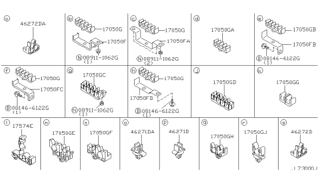 2002 Nissan Maxima Fuel Piping Diagram 1