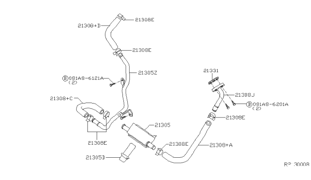 2006 Nissan Armada Oil Cooler Diagram 2