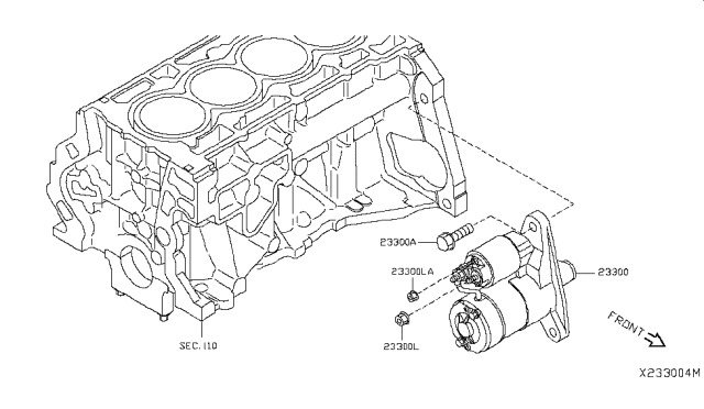 2017 Nissan Versa Note Starter Motor Diagram 2