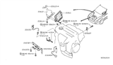 Diagram for 2010 Nissan Quest Engine Control Module - 23710-ZE60A