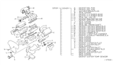 Diagram for 2008 Nissan Quest Cylinder Head Gasket - 10101-7Y025