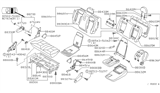 Diagram for Nissan Quest Cup Holder - 88337-7B000
