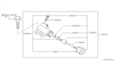 Diagram for 1987 Nissan Stanza Clutch Slave Repair Kit - 30620-03E01