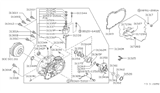 Diagram for Nissan Axxess Bellhousing - 31340-21X64