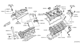 Diagram for Nissan Murano Cylinder Head Gasket - 11044-9N01B