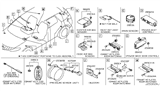 Diagram for Nissan Murano Air Bag Sensor - K8830-JY00A
