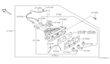 Diagram for 1996 Nissan Sentra A/C Switch - 27515-4B000