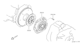 Diagram for Nissan Sentra Clutch Disc - 30100-53J14