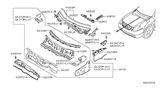 Diagram for 2012 Nissan Armada Body Mount Hole Plug - 80874-3Z600