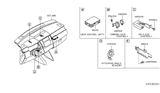 Diagram for 2009 Nissan Versa Body Control Module - 284B1-9EG0A