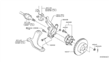 Diagram for Nissan Versa Wheel Hub - 40202-EM30A