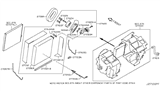 Diagram for Nissan Murano A/C Expansion Valve - 92200-1AT0A