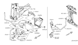 Diagram for 2012 Nissan Murano Cooling Hose - 21634-1AA0A