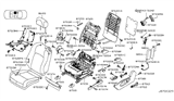 Diagram for Nissan Murano Seat Switch - 87317-JM01A