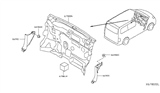 Diagram for 2015 Nissan NV Dash Panels - 67900-3LM0A