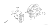 Diagram for Nissan NV Throttle Body - 16119-7S00F