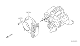 Diagram for 2011 Nissan Frontier Throttle Body - 16119-7S00A