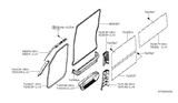 Diagram for 2013 Nissan NV Door Seal - 76923-1PA0A