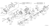 Diagram for 2007 Nissan 350Z Starter Drive Gear - 23357-AL600
