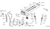 Diagram for 2018 Nissan Altima Timing Chain - 15041-3TA2A
