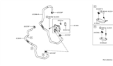Diagram for Nissan Murano Oil Cooler Hose - 21306-3KY1A