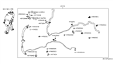 Diagram for 2016 Nissan Murano Power Steering Hose - 49710-5AF0A