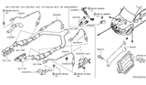 Diagram for 2014 Nissan Armada Engine Control Module - 23703-9FM0A