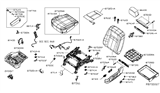 Diagram for Nissan NV Seat Heater - 87385-1PA0A