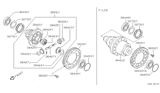 Diagram for Nissan Maxima Differential Bearing - 31408-1XD01