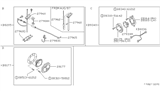 Diagram for 1993 Nissan Hardbody Pickup (D21) Car Speakers - B9340-01G01