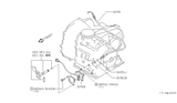 Diagram for 1985 Nissan Sentra Neutral Safety Switch - 31918-01X09