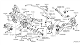 Diagram for Nissan Rogue Radius Arm - 55110-JG00B