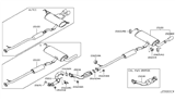 Diagram for 2010 Nissan Rogue Exhaust Pipe - 20018-JM30A