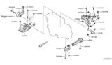 Diagram for Nissan Rogue Engine Mount Bracket - 11332-JG30A