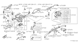 Diagram for Nissan 280ZX Heater Core - 27115-P7100
