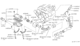 Diagram for 1985 Nissan 300ZX Air Intake Coupling - 16579-19P00