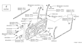 Diagram for Nissan 300ZX Body Mount Hole Plug - 76895-07R00