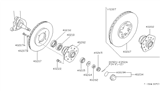Diagram for Nissan 300ZX Wheel Seal - 40232-41L00