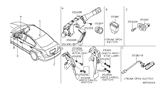 Diagram for Nissan Altima Cruise Control Switch - 25550-ZX00E