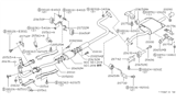 Diagram for 1992 Nissan Sentra Exhaust Heat Shield - 20515-50J00