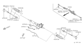 Diagram for 1991 Nissan Sentra Rack and Pinion Boot - 48203-Q5601