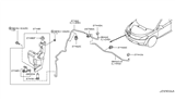 Diagram for Nissan Murano Windshield Washer Nozzle - 28930-CA000